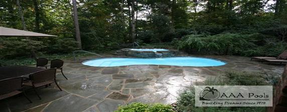 San Juan fiberglass pool